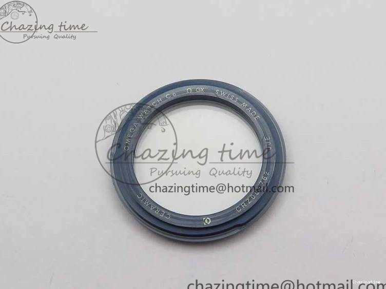 0521 Planet Ocean 45.5mm Big Blue Real Ceramic VSF 1:1 Best Edition on Blue Rubber Strap A8906 Super Clone Unique 7896